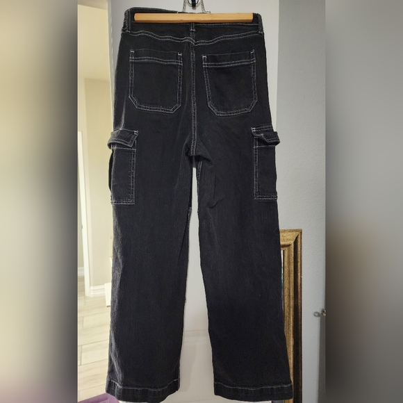 Wild Fable Black Strait Leg Denim Jeans - Picture 2 of 6